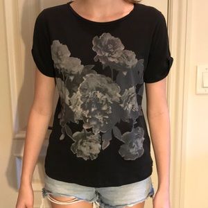 All Saints Black Tee